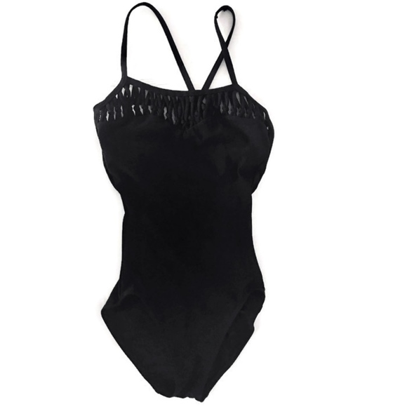 Capezio Other - Capezio Girls Black Cut Out Leotard Dance Ballet
